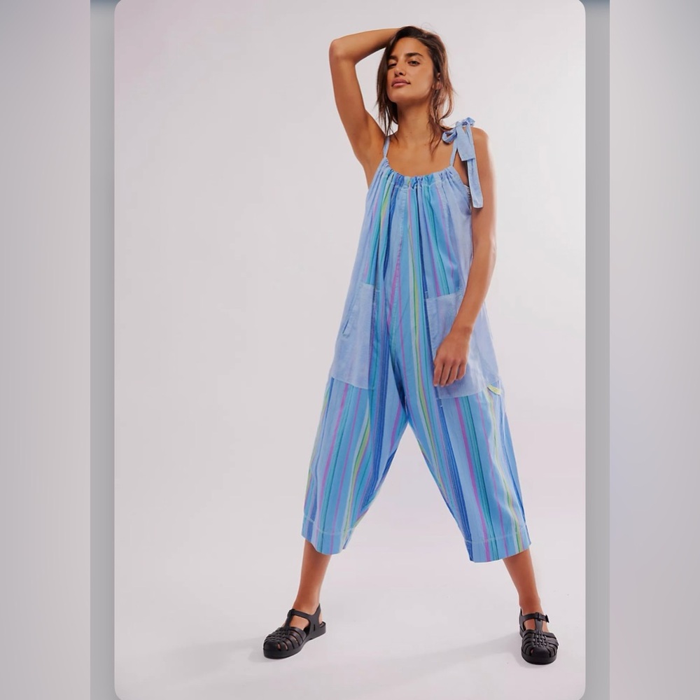 Free people dream in color convertible jumpsuit